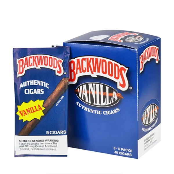 Backwoods Vanilla Islak Puro  - Vanilya aromalı