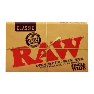 RAW Classic Single Wide Çiftli Sarma Kağıdı