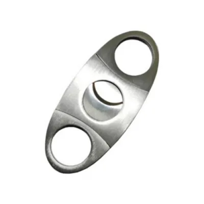 Çelik Puro makası - Brushed Steel