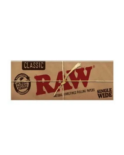 RAW Classic Single Wide sigara kağıdı tekli