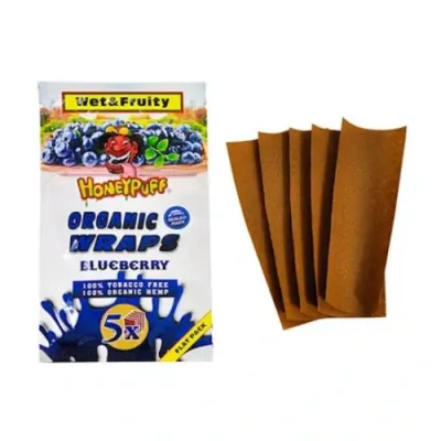 Honeypuff Organic Wraps Yabanmersini aromalı sarma kağıdı