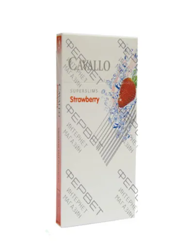 Cavallo Strawberry Superslim sigara - Çilek aromalı