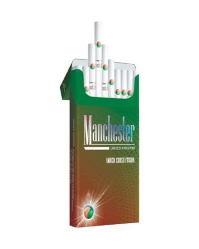 Manchester Amber Crush Fusion sigara - Elma ve Nane
