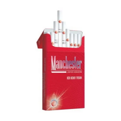 Manchester Red Berry Fusion sigara - Çilek ve Nane