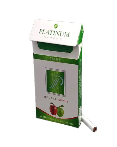 Platinum Seven Slims Double Apple sigara - Elma aromalı