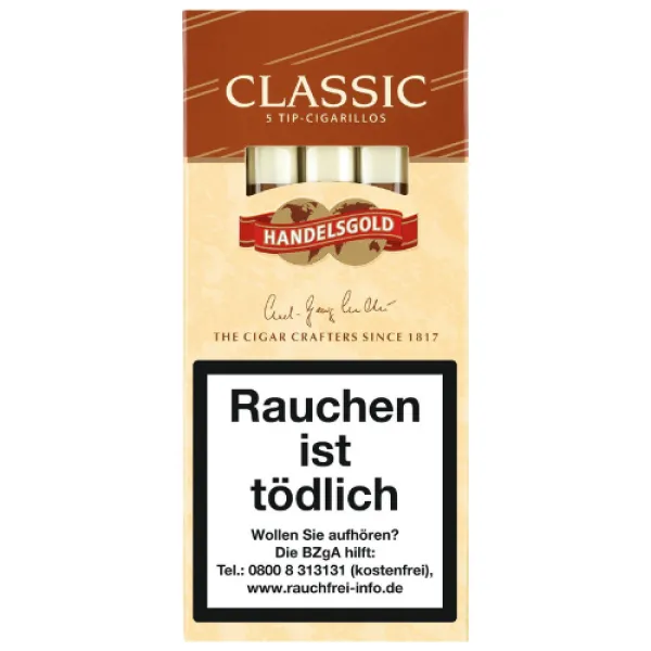 Handelsgold Classic Sigarillo - Ağızlıklı