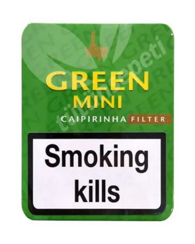 Villiger Green Mini Caipirinha sigarillo - Yeşil Limon Aromalı