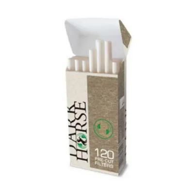 Dark Horse Extra Slim Organik sigara sarma filtresi - 5.7mm