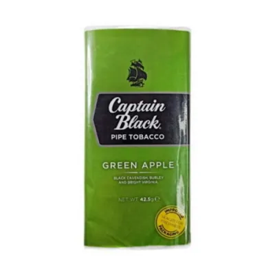 Captain Black Green Apple Pipo Tütünü - Yeşil Elma aromalı