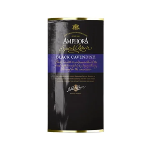 Amphora Black Cavendish Pipo Tütünü - 42.5gr