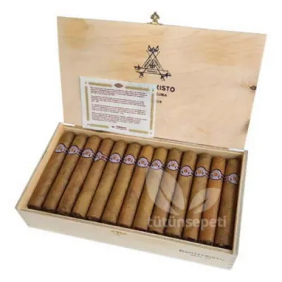Montecristo Robustos Puro  - 25`s Ahşap kutu DOMİNİC