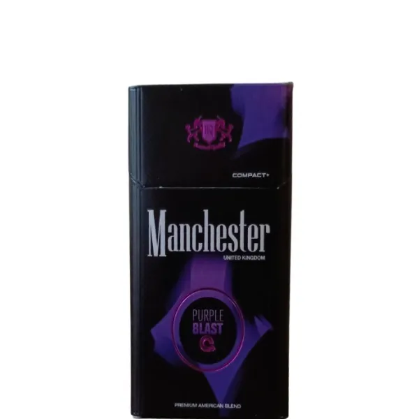 Manchester Queen Compact Purple Blast Sigara