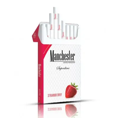 Manchester Superslims Strawberry sigara - Çilek aromalı