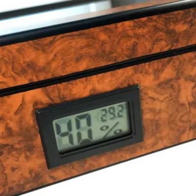 Lubinski Humidor + Montecristo Wide Edmundo Puro seti