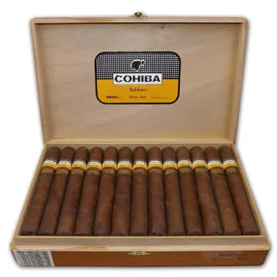 Cohiba Piramides Puro - 25's Ahşap Kutu DOMİNİC