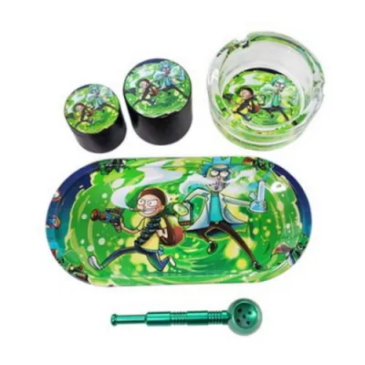 Rick and Morty Temalı Tütün seti