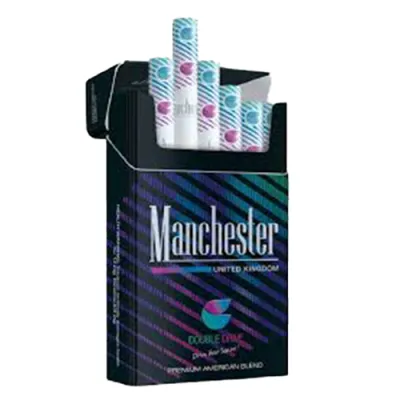 Manchester Double Drive sigara - Mentol ve Böğürtlen