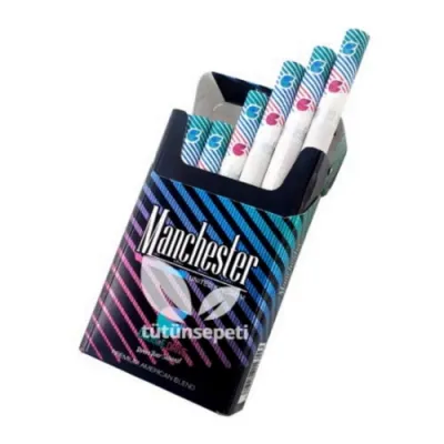 Manchester Double Drive sigara - Mentol ve Böğürtlen