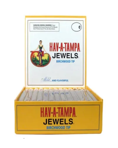 Hav-A-Tampa Jewels Birchwood Tip sigarillo - 50's
