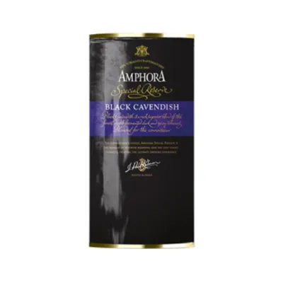 Amphora Black Cavendish Pipo Tütünü - 42.5gr