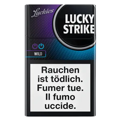 Lucky Strike Wild ithal sigara - Mentol ve Böğürtlen aromalı