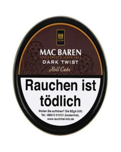 Mac Baren Dark Twist Pipo Tütünü