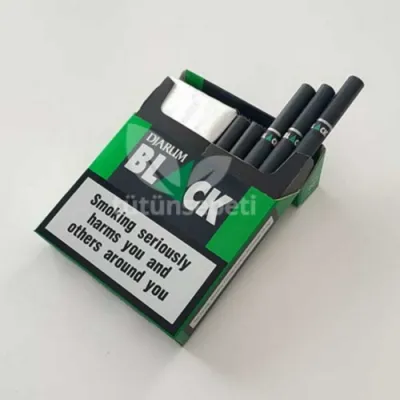 Djarum Black Menthol ithal sigara - Karanfil ve Mentol