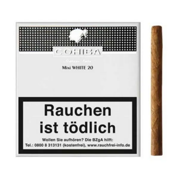 Cohiba Mini White 20 Sigarillo
