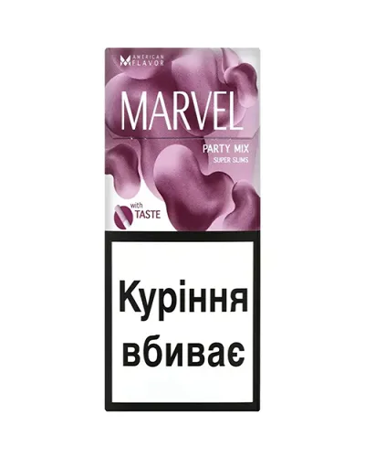 Marvel Superslim Party Mix Sigara