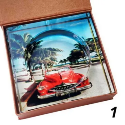 Temalı Cam sigara küllüğü