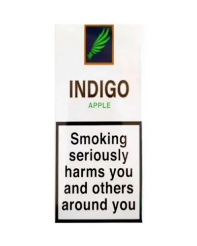 Indigo Apple ithal sigara - Elma aromalı