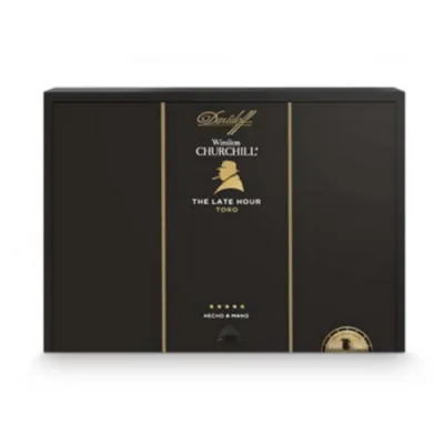Davidoff Winston Churchill Late Hour Toro - 20's Ahşap Kutu