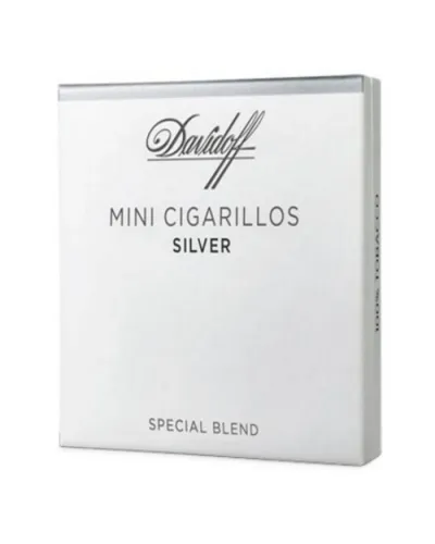 Davidoff Mini Cigarillos Silver - 20's