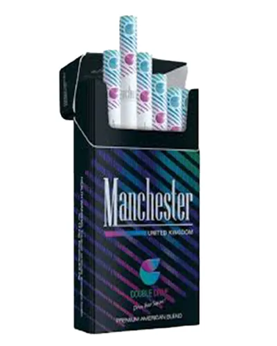 Manchester Double Drive sigara - Mentol ve Böğürtlen