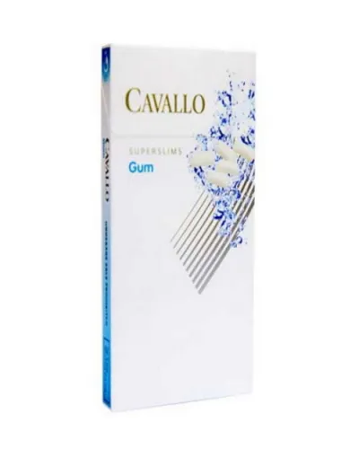 Cavallo Gum Superslim sigara - Sakız aromalı