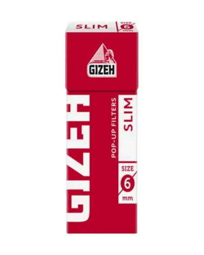 Gizeh Pop-Up Slim Sigara Sarma Filtresi
