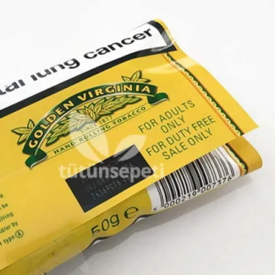 Golden Virginia Sarı ithal tütün - 50gr - FREESHOP