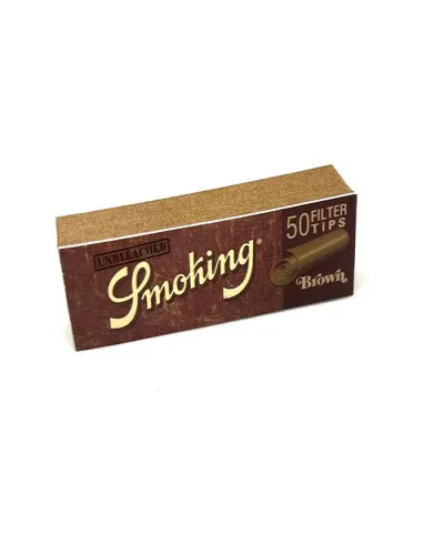 Smoking Brown Filter Tips - 50 adet Zıvana