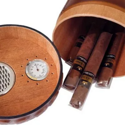 Cohiba Deri Humidor - Büyük Boy