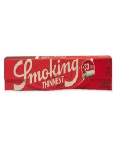 Smoking Thinnest King Size Sarma Kağıdı - Zıvanalı