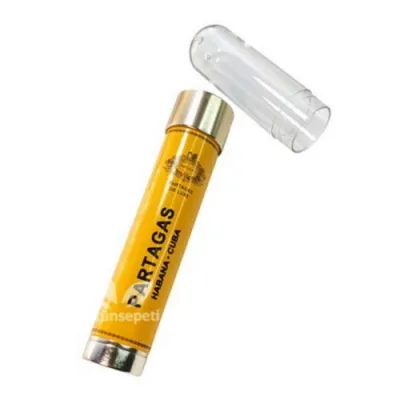 Partagas Tekli Tüp Humidor ve Küllük seti