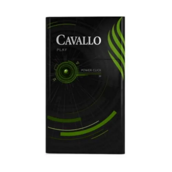 Cavallo Play Green Power ithal sigara - Yeşil Elma / Mentol