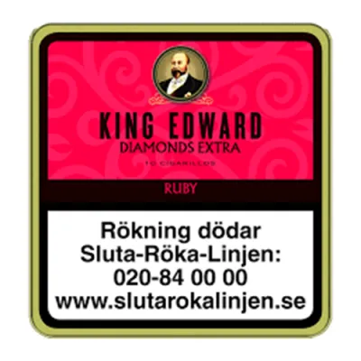King Edward Diamonds Extra Cherry sigarillo - 10's