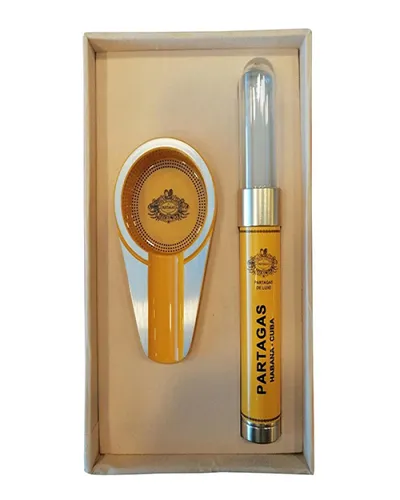 Partagas Tekli Tüp Humidor ve Küllük seti