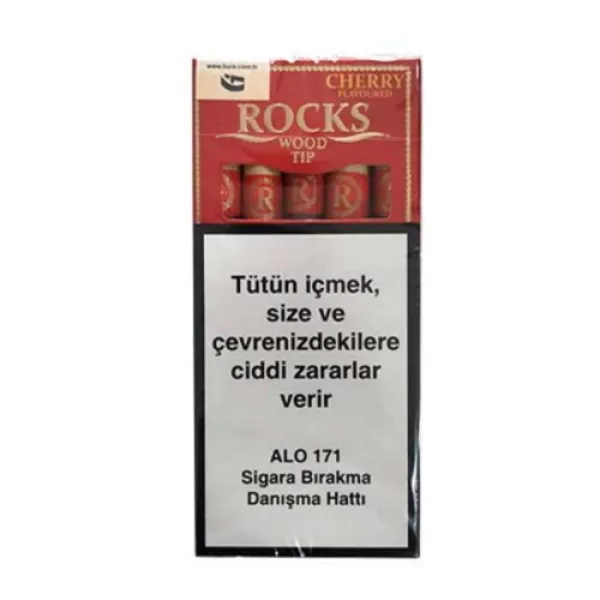 Rocks Wood Tip Puro - Kiraz Aromalı
