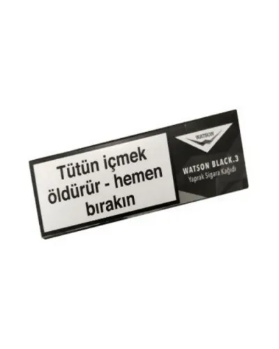 Watson Black No3 Sigara Sarma Kağıdı