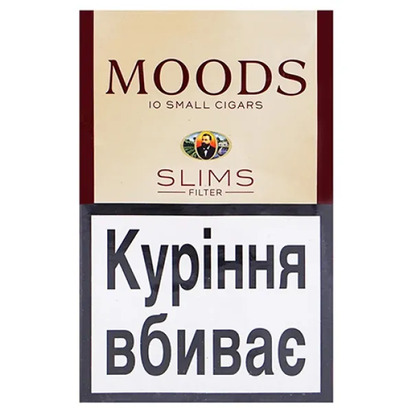 Moods Slims Filter sigarillo 10's