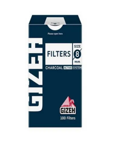 Gizeh Pop-Up Kalın 8mm Kömürlü Filtre