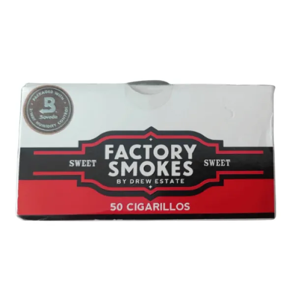 Factory Smokes Sweet By Drew Estate 50 Cigarillos