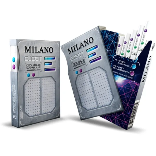 Milano Eject Double Click sigara - Mentol ve Böğürtlen